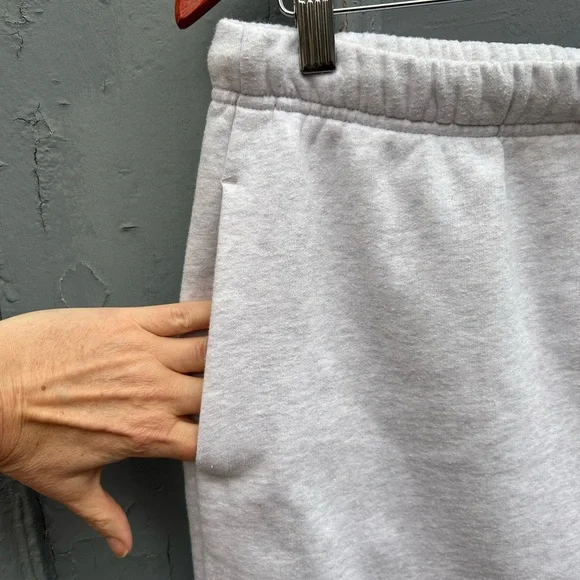 Wilfred Free Grey Terry Fleece Skirt, size M - Picture 5 of 8